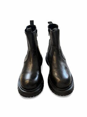 ZARA Black Chelsea Boots Size EU37